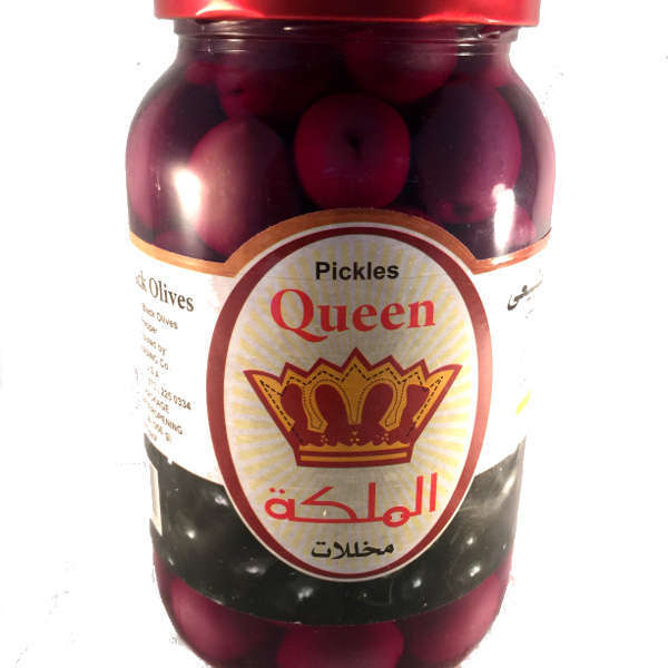 Queen Natural Black Olives